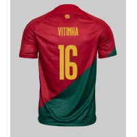 Maglie da calcio Portogallo Vitinha #16 Prima Maglia Mondiali 2022 Manica Corta